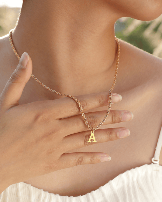 Initial Necklaces