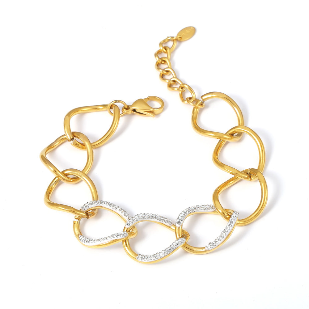 Crystal Link Bracelet - SazenIce
