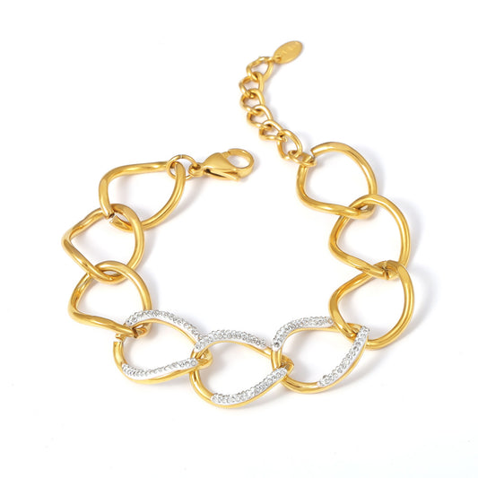 Crystal Link Bracelet - SazenIce