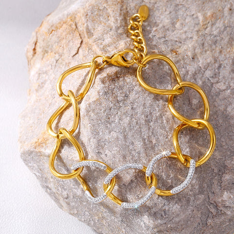Crystal Link Bracelet - SazenIce