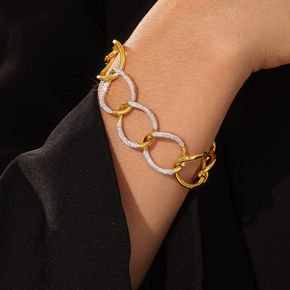Crystal Link Bracelet - SazenIce