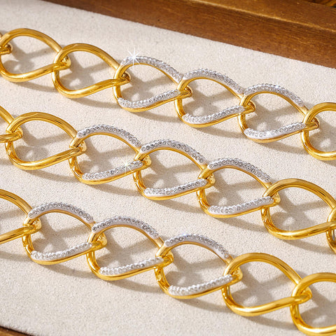 Crystal Link Bracelet - SazenIce