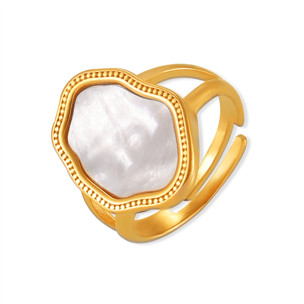 Spiked Star Cross Ring - SazenIce