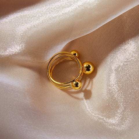 Orbit Multi-Layered Ring - SazenIce
