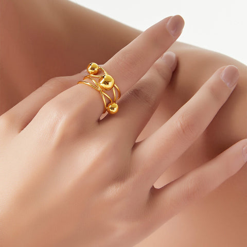 Orbit Multi-Layered Ring - SazenIce