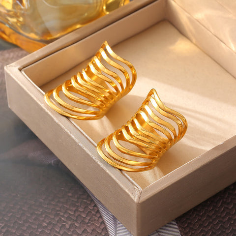 Strata Layered Cutout Ring - SazenIce