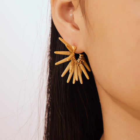 Tidal Ray Earrings - SazenIce
