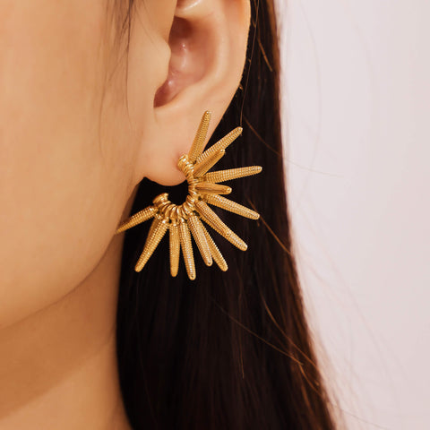 Tidal Ray Earrings - SazenIce