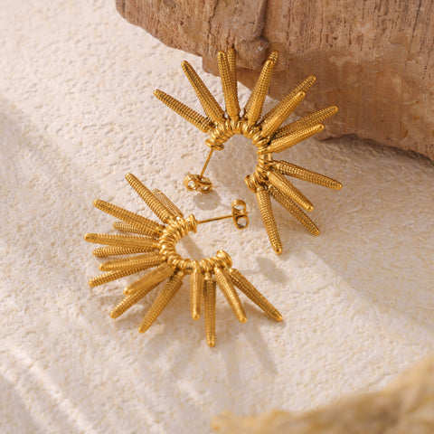 Tidal Ray Earrings - SazenIce