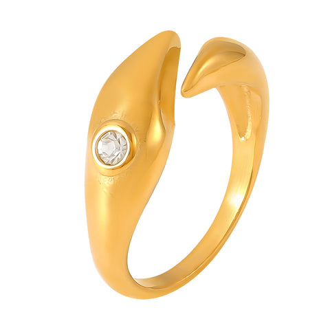Viper Diamond Accent Ring - SazenIce