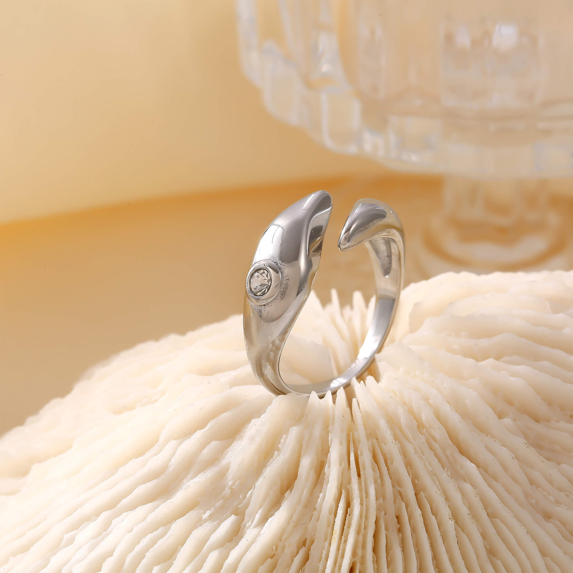 Viper Diamond Accent Ring - SazenIce